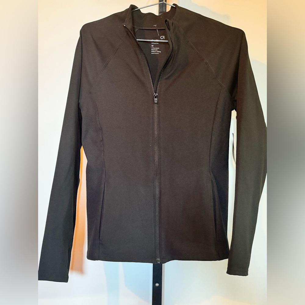 GAP Black Utility Jacket Sleek Lightweight Design